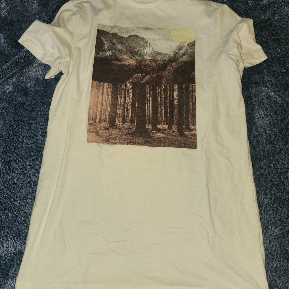 Cream Graphic Tee